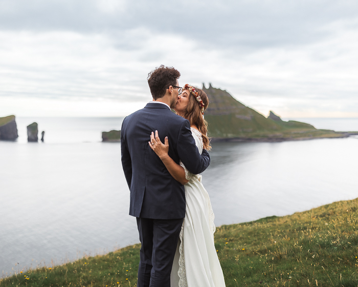 Wedding photo transformation example - ending image for AI video generation